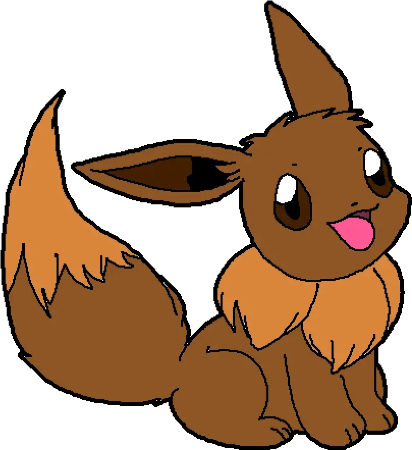 Pixilart Eevee Eevee By Bloodypainter Domestic Rabbit Png Eevee Png