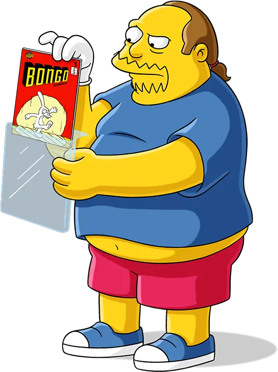 Comic Book Png Picture Comic Book Man Simpsons Comic Book Png