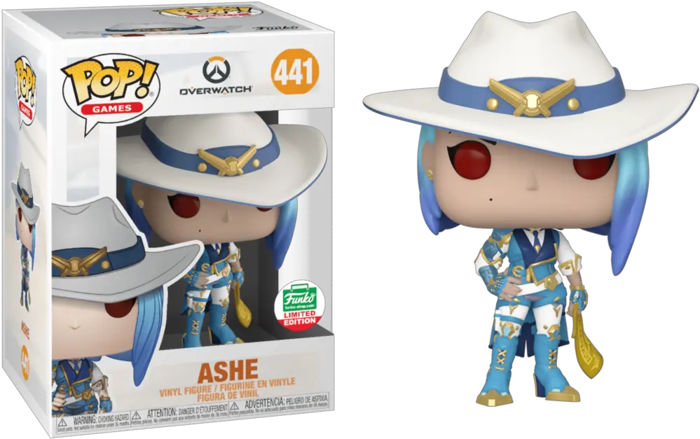 Download Funko Pop Ashe Overwatch Hd Funko Pop Overwatch Ashe Png Orisa Png