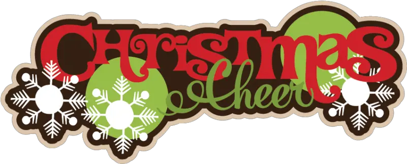 Christmas Cheer Svg File For Christmas Cheer Png Cheer Png