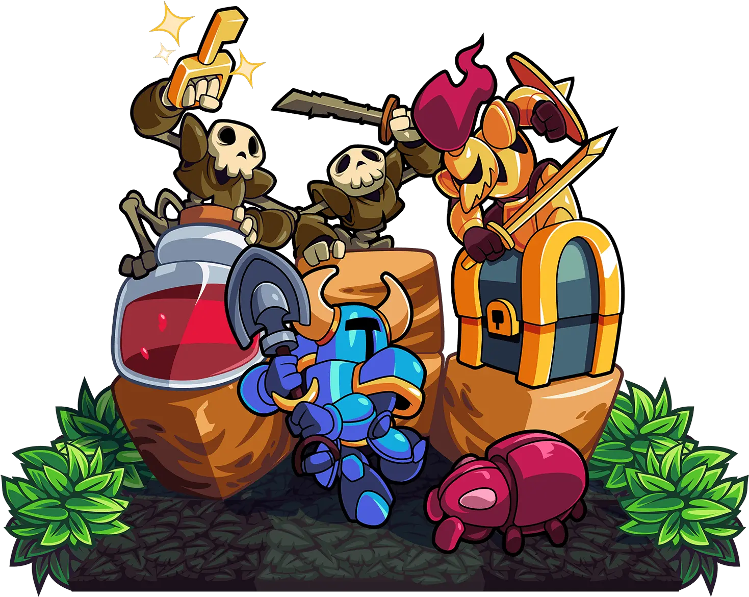 Shovel Knight Pocket Dungeon Shovel Knight Pocket Dungeon Png Shovel Knight Png