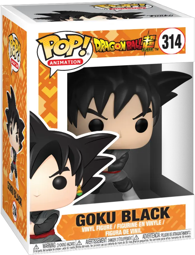 Pop Animation Dragon Ball Super U2013 Goku Black Pop Dbz Goku Black Png Goku Black Png