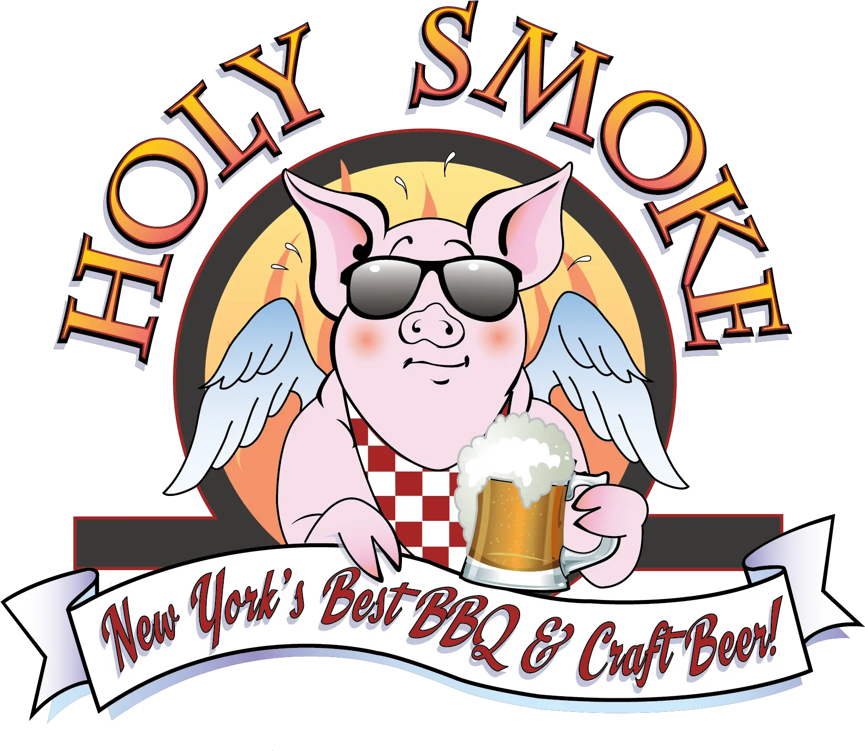 Holy Smoke Bbq Holy Smoke Bbq Logo Png Bbq Logos