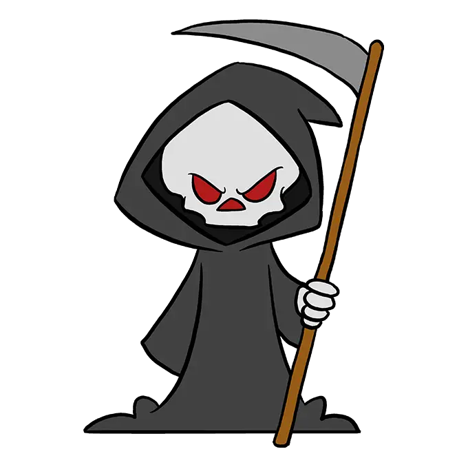 Download How To Draw Grim Reaper Easy Cool Drawings Grim Reaper Png Grim Reaper Png