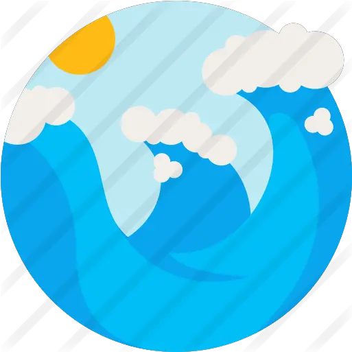 Waves Free Nature Icons Circle Png Wave Vector Png