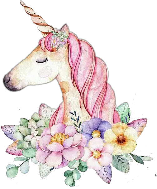 Unicorn Png Free Download Arts Unicorn Watercolor Png Png File Download