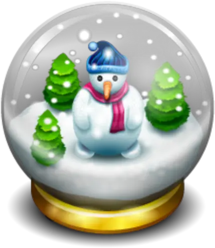 Glass Snow Ball Free Icon Of Christmas Christmas Icons Png Christmas Snow Png