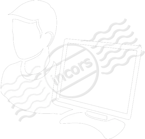 Iconexperience M Collection User Monitor Icon Illustration Png Monitor Icon Png