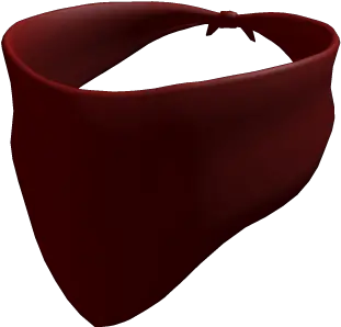 Dark Red Bandana Roblox Blue Face Bandana Roblox Png Red Bandana Png