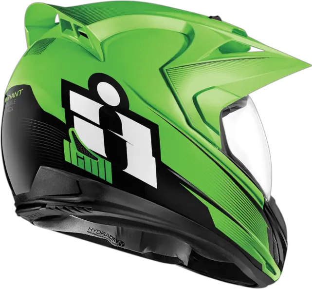 Icon Variant Double Stack Motorcycle Helmet Green 2xl Doll Png Chin Curtain For Icon Airmada