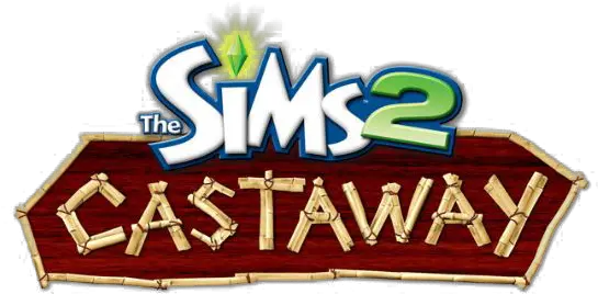 The Sims 2 Logo Transparent Sims 2 Castaway Logo Png Sims Logos