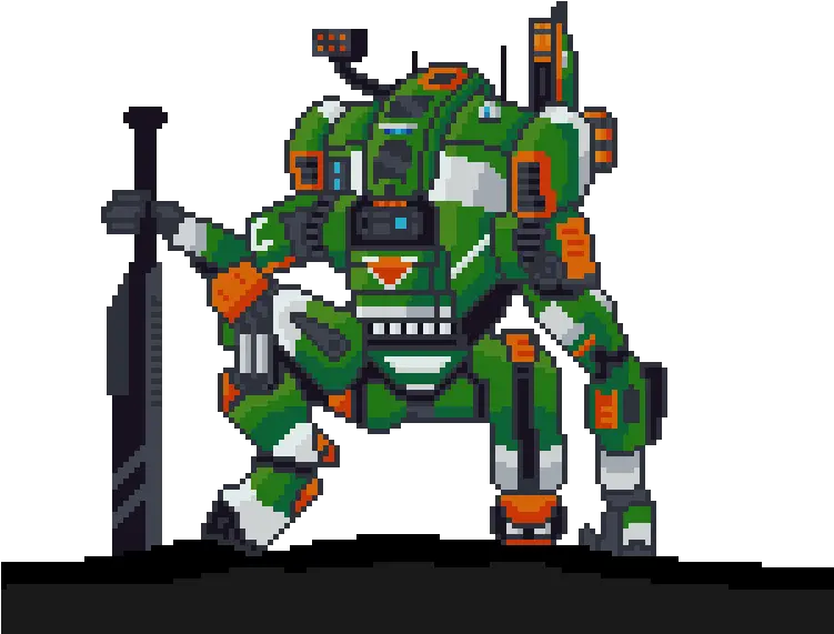 Bt 7274 Titanfall 2 Rpixelart Bt 7274 Titanfall 2 Pixel Art Png Titanfall 2 Steam Icon