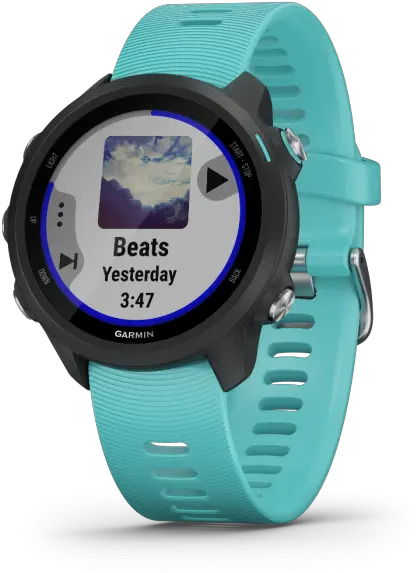 Forerunner 245 Music Aqua Garmin Forerunner Gps 245 Png News Icon Aqua