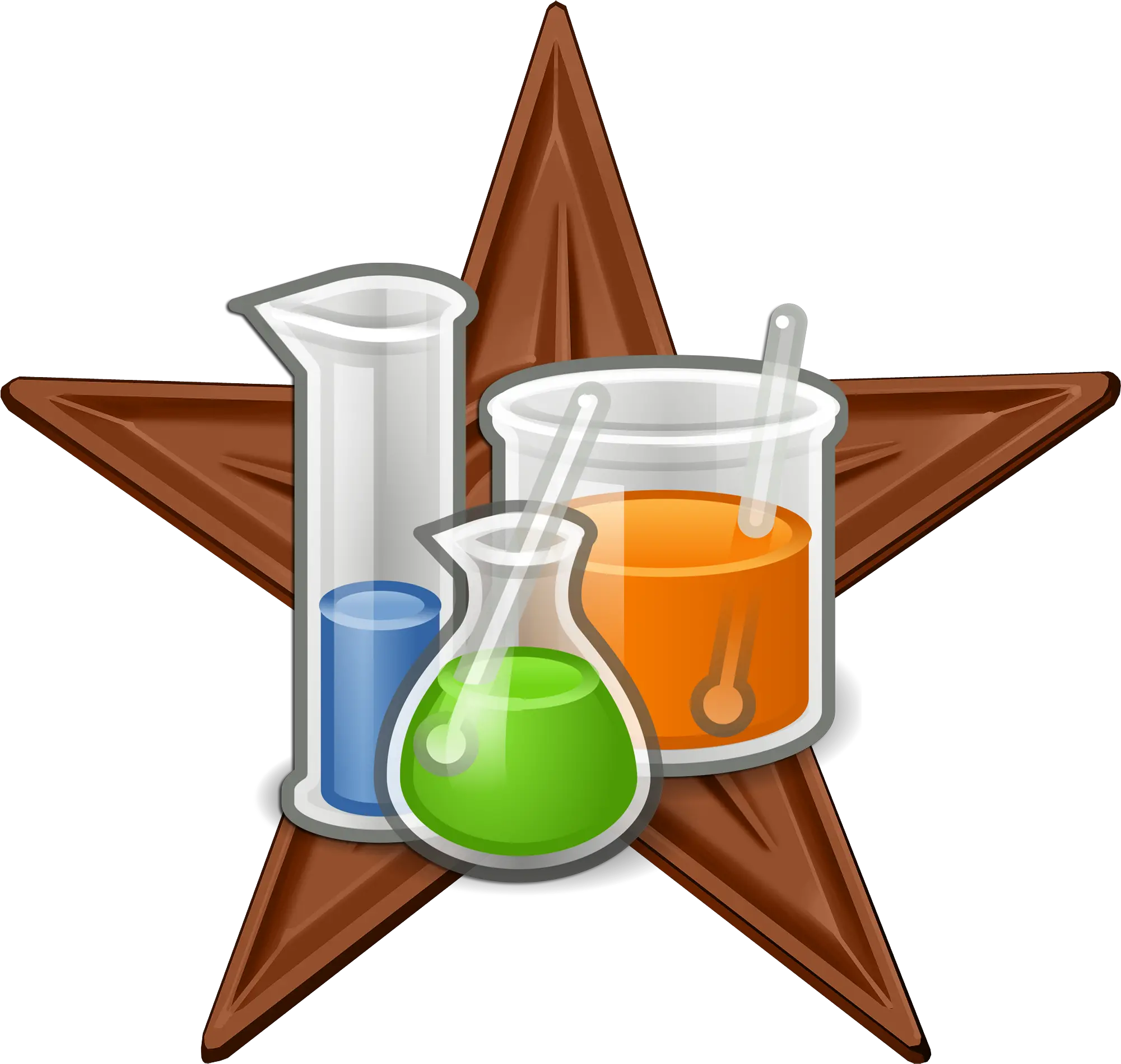 Chemistry Barnstar Hires Beaker Png Chemistry Png