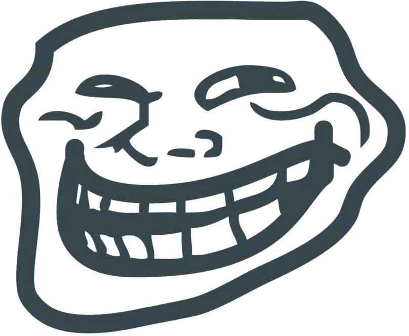 Trollface Man Transparent Background Icon Troll Face Png Troll Face Png No Background