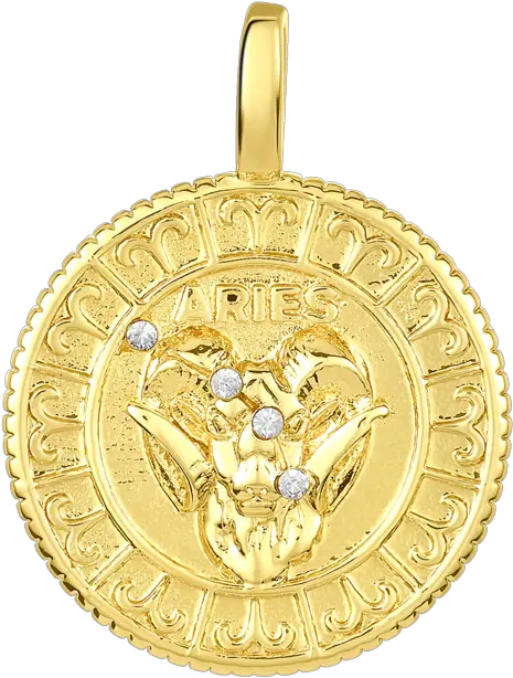 Icons Astrological Zodiac Necklace Solid Png Versace Icon Chain Necklace