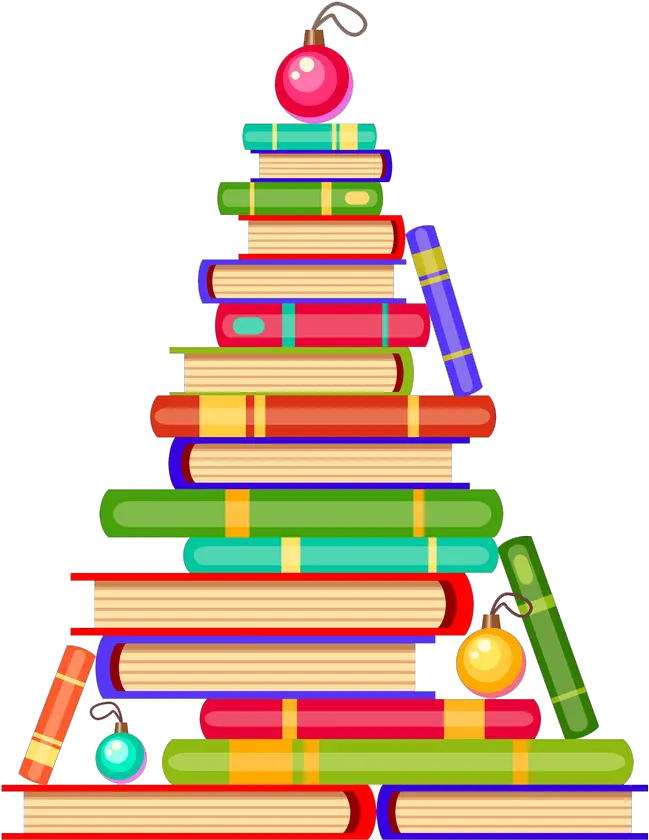 Christmas Book Trees Clipart Book Christmas Tree Vector Png Trees Clipart Png