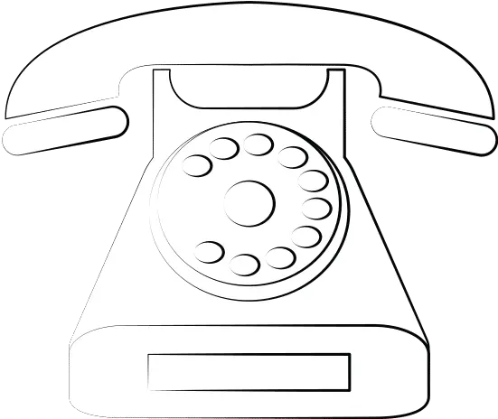 Retro Phone Icon Png