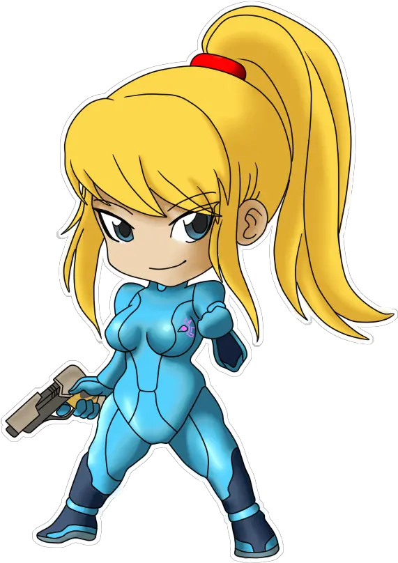 Download Chibi Zero Suit Samus By Vejit Chibi Zero Suit Samus Png Zero Suit Samus Png