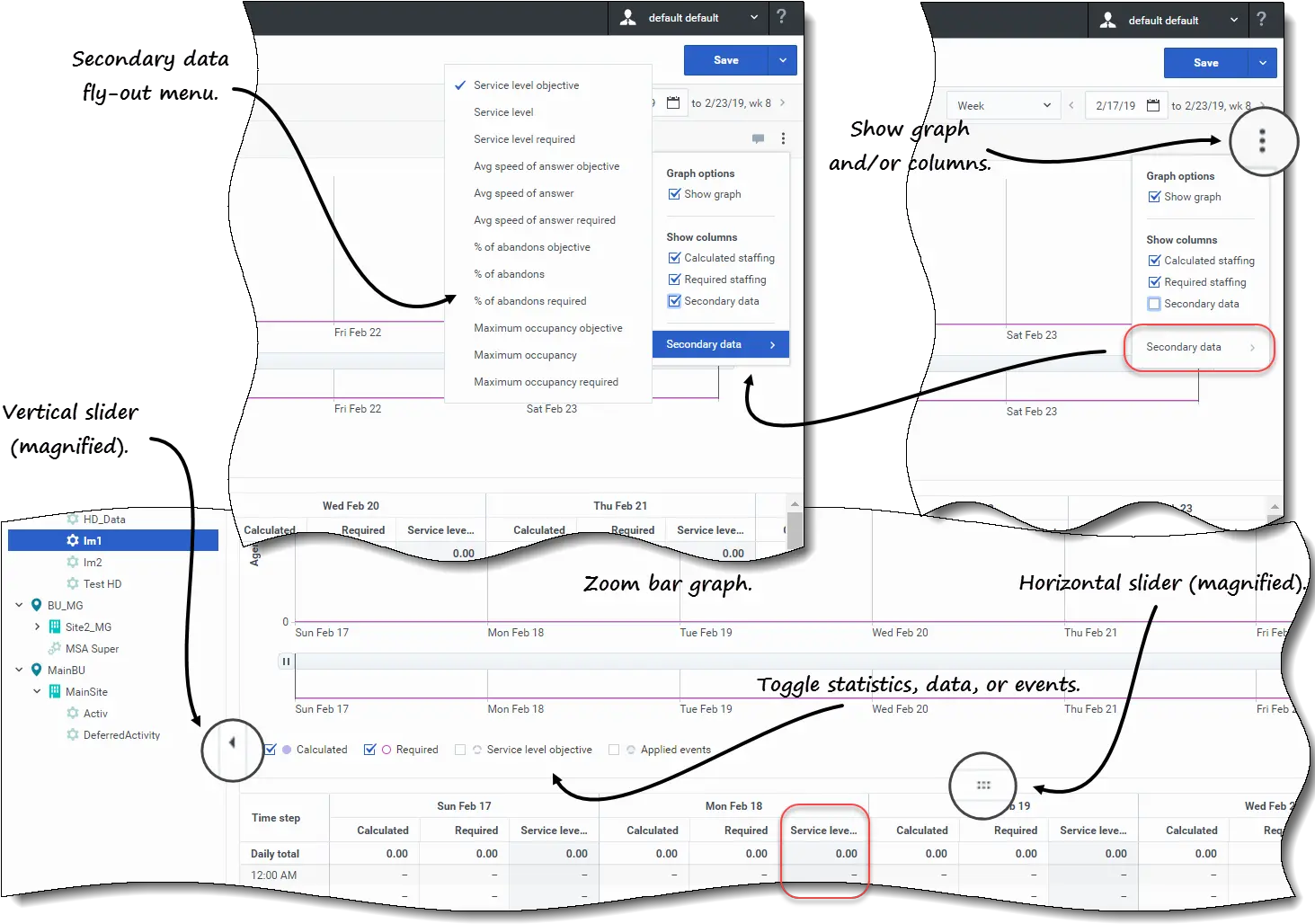 Staffing In Scenarios Genesys Documentation Vertical Png Drop Down Box Icon