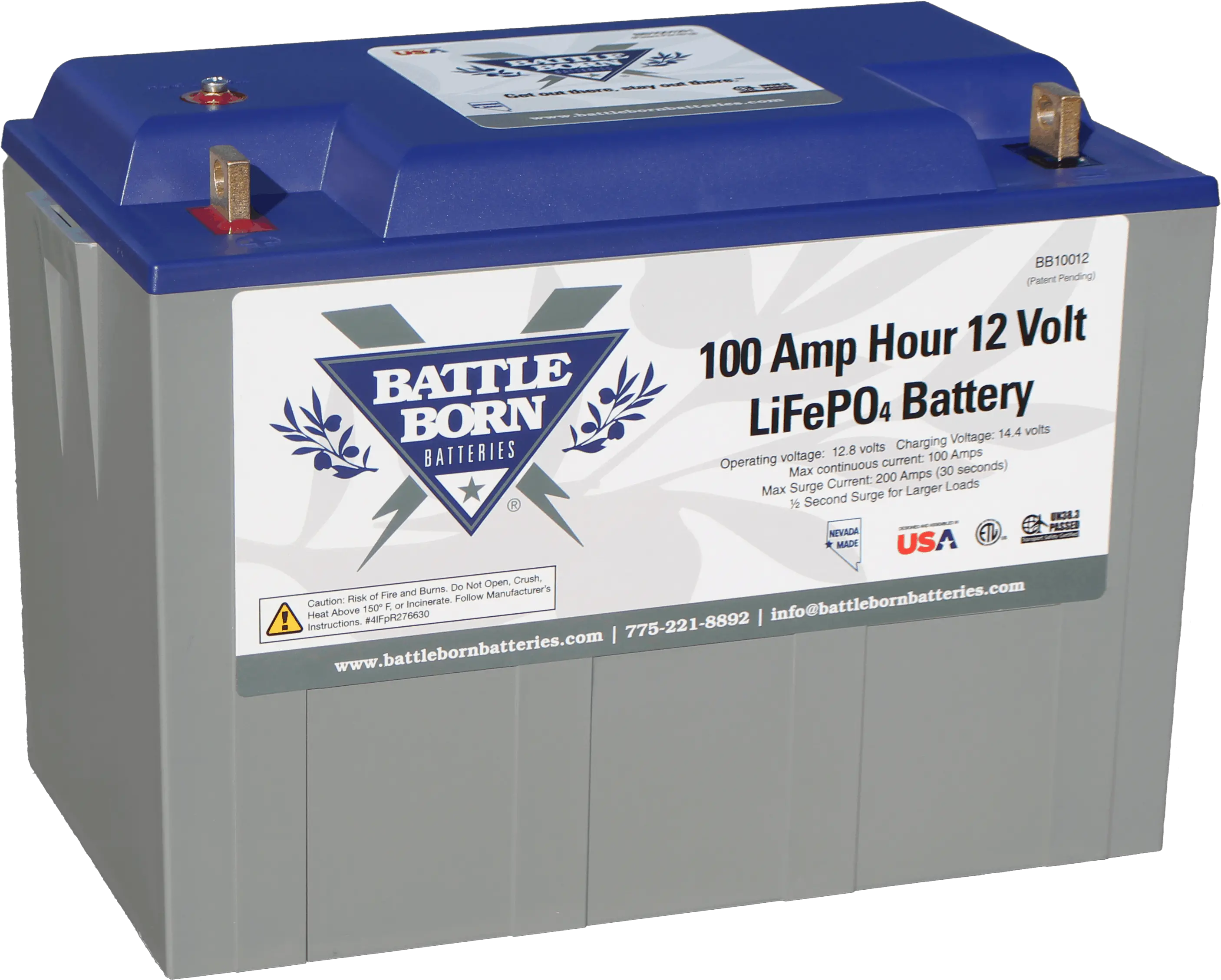 Heated Bb10012 Battery Is Now Available Battle Born Batteries Battle Born Batteries Png Battery Discharge Icon