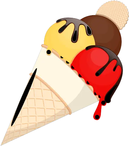 Ice Cream Cornet Dessert Balls Cone Png Soft Serve Icon