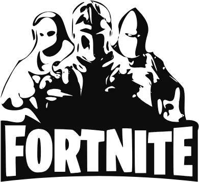 Gtsport Fortnite Clipart Black And White Png Fornite Logo