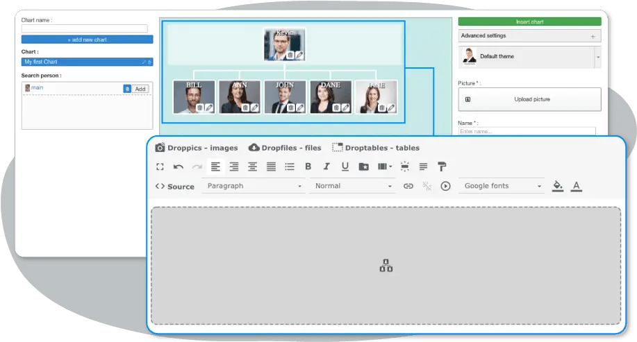 Team Chart Flow For Joomla Dot Png Org Chart Icon