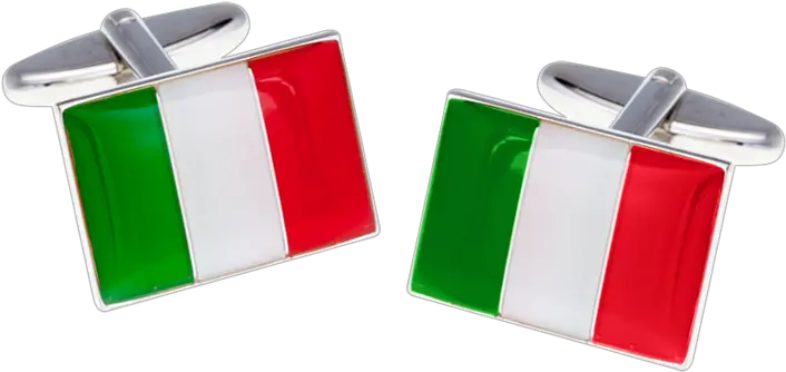 Italian Flag Cufflinks Carmine Png Italian Flag Png