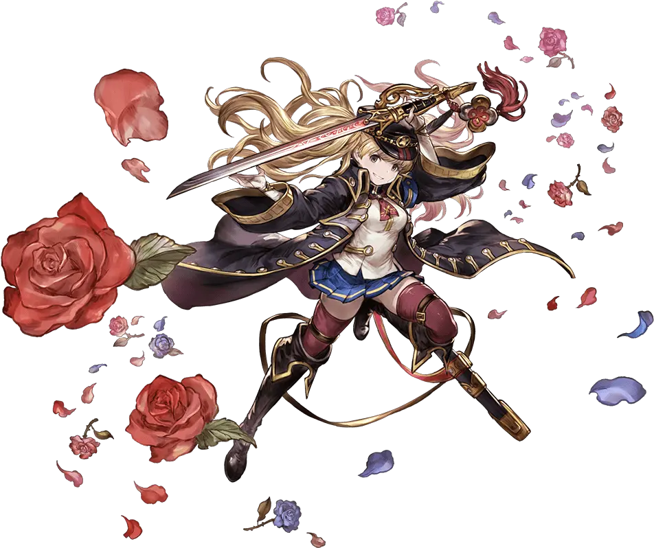 Monika Weisswind Granblue Fantasy Drawn By Minabahideo Granblue Fantasy Anime Monika Png Monika Transparent