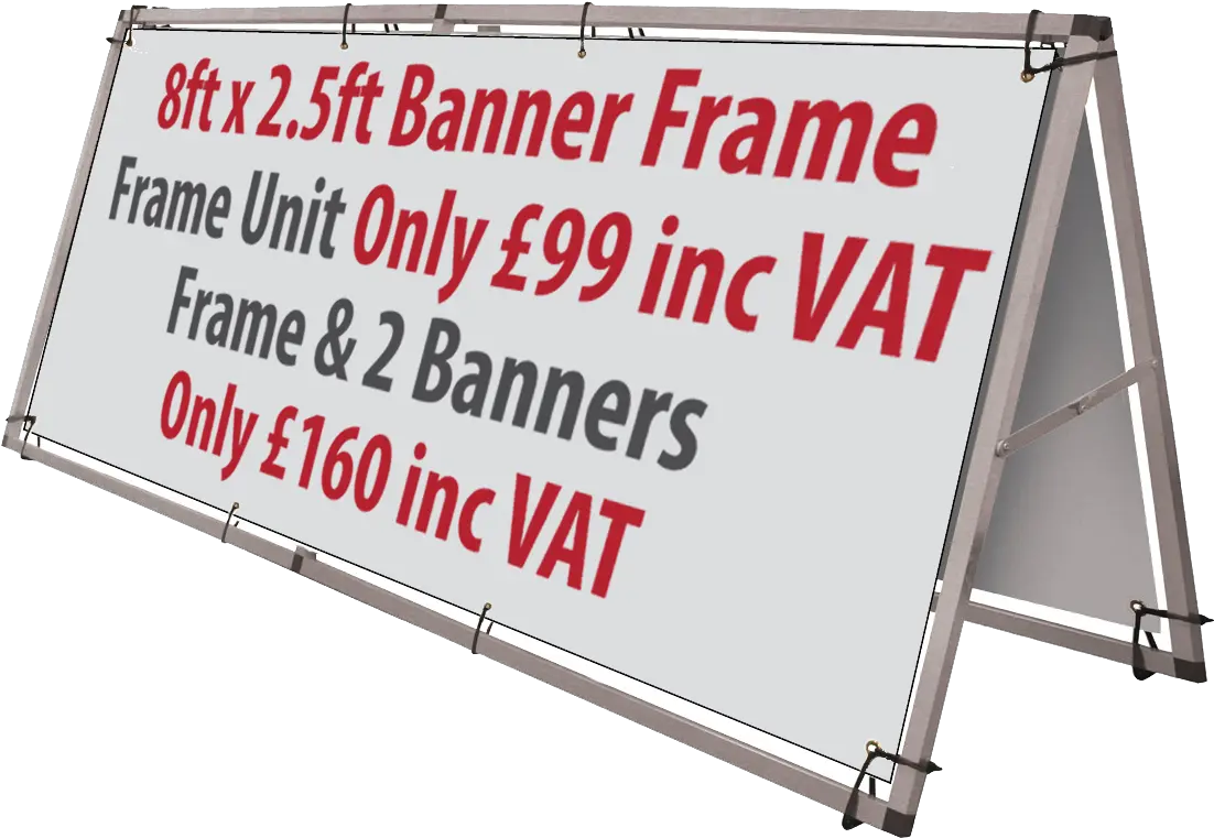 Print A Banner And Poster Stand Displays Png Frame