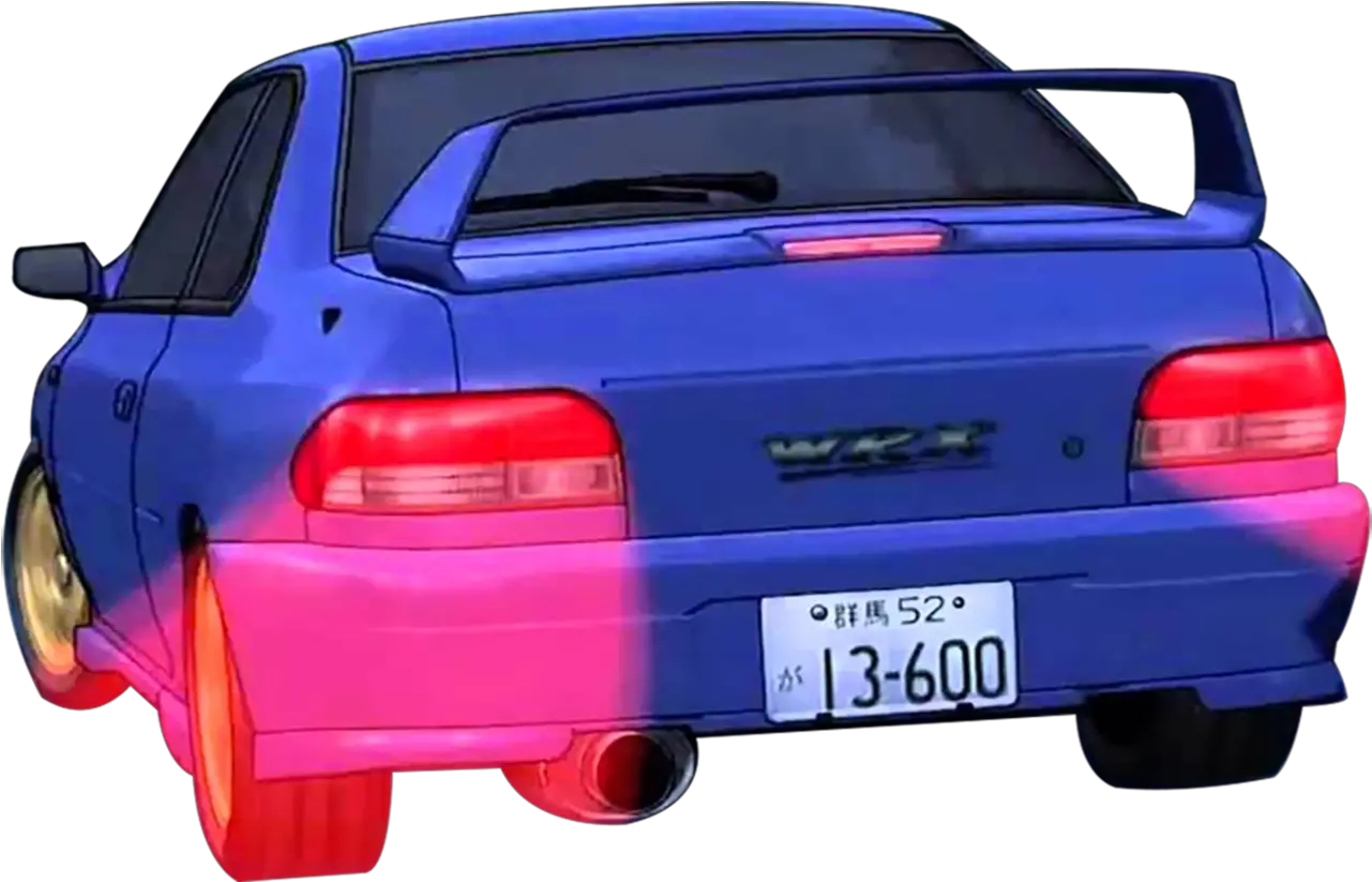 Initial D Subaru Impreza Bit Pixelated Initial D Subaru Impreza Png Initial D Png