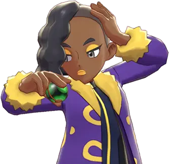 Model Trainer Class Bulbapedia The Communitydriven Pokemon Sword And Shield Beauty Png Model Png