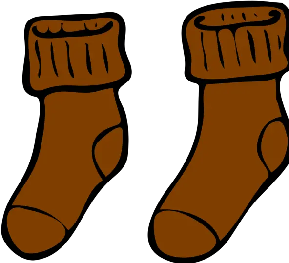 Brown Sock Png Svg Clip Art For Web Download Clip Art Socks Clip Art Sock Png