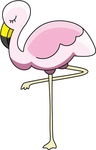 Flamingo Clipart Png Cute Baby Cartoon Flamingoes Flamingo Clipart Png