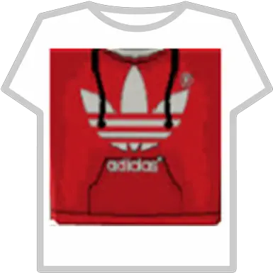 To2d8e2 Red Adidas T Shirt Roblox Roblox Black Adidas Png Red Shirt Png