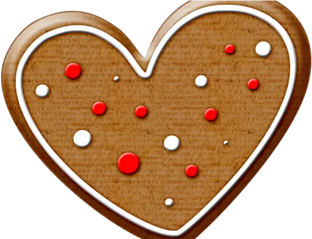 Heart Clipart Cookie Clip Art Gingerbread Heart Png Heart Shape Cookie Clipart Gingerbread Png