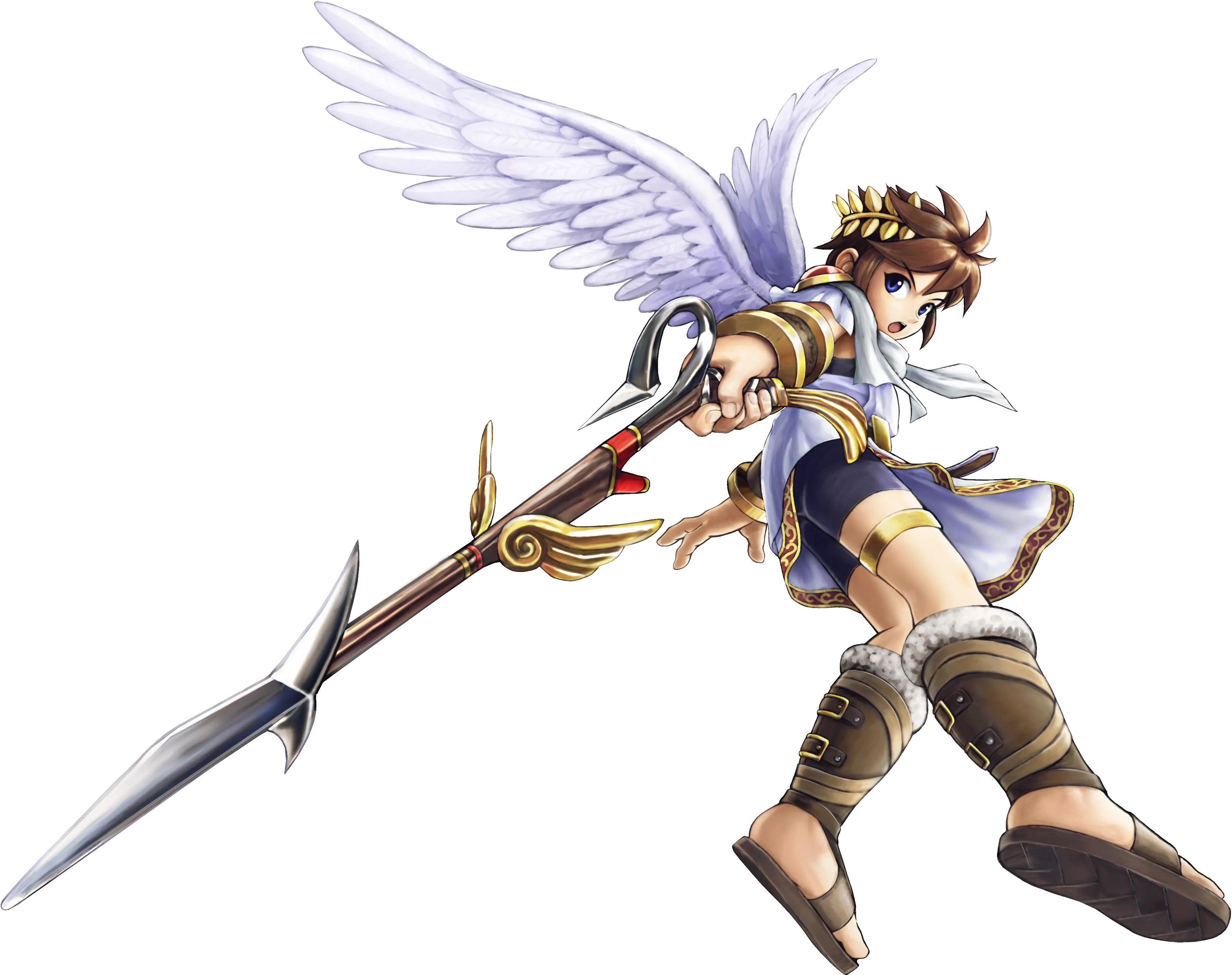 Download Staff Kid Icarus Uprising Png Pit Png