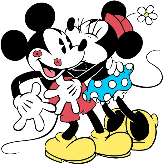 Disney Valentines Day Transparent Image Png Arts Mickey And Minnie Kiss Valentines Day Transparent