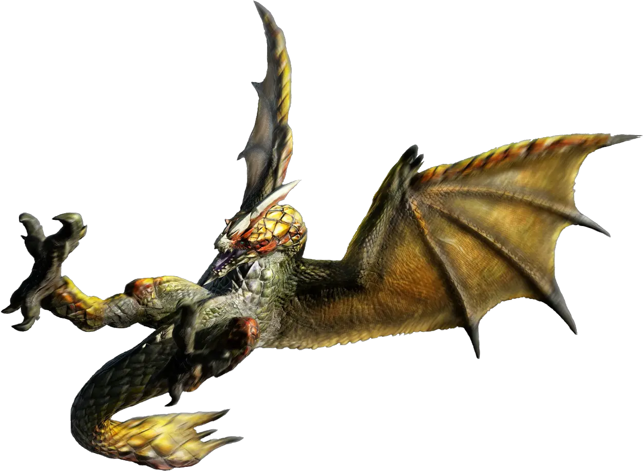 Download Kang Few Knife Pterodactyl Dragon Monster Hunter Png Pterodactyl Png