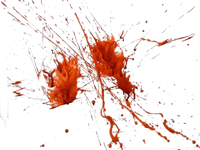 Blood Splatter Transparent Png