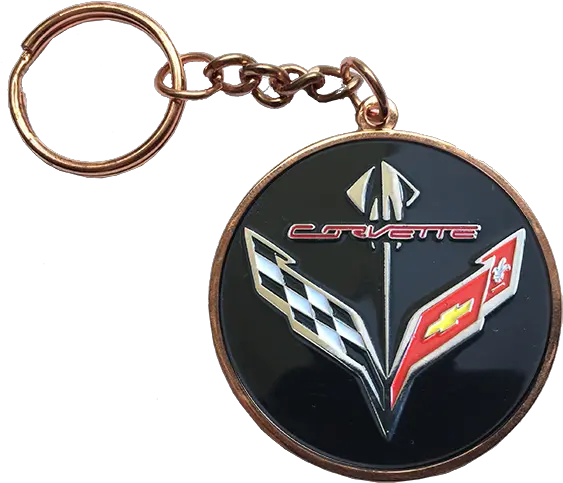 Car Motorsports New C7 Stingraycorvette Word Keychain Corvette Key Chain Png Corvette Logo Png