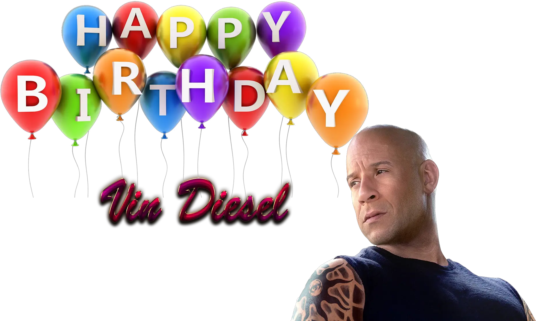 Vin Diesel Free Png