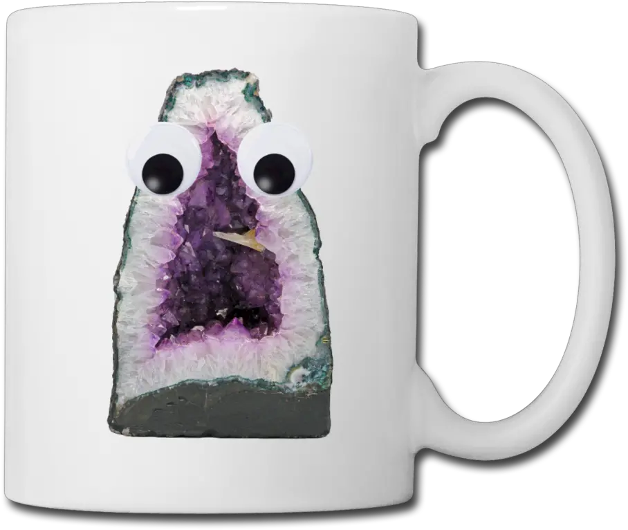 Googly Eye Geode Coffeetea Mug Mug Png Googly Eye Png