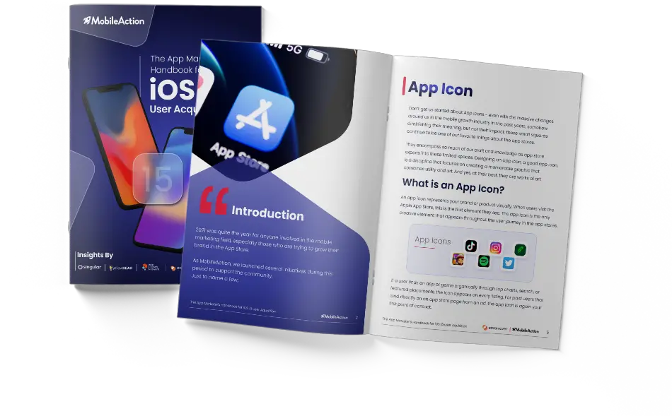 App Marketeru0027s Playbook For Ios 15 Grow Your App Revenue Vertical Png Sto Icon