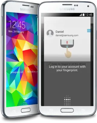 Samsung Galaxy S5 Fingerprint Sensor Hacked In One Week Png Window Manager Icon