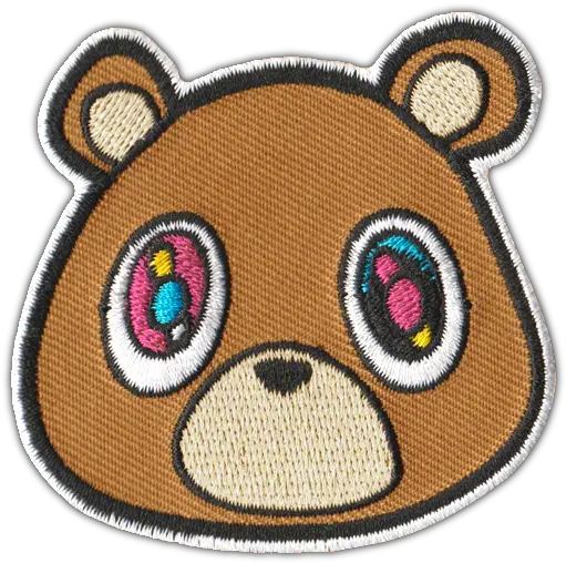 Yeezy Patch Parlour Collective Kanye West Bear Transparent Png Kanye Face Png