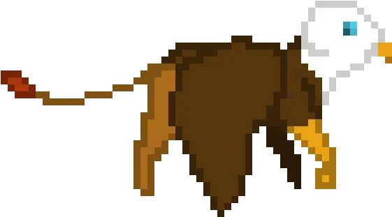 Griffen Scratch Sprite Down Wing Pixel Art Maker Bügelperlen Vorlagen Png Claw Scratch Png