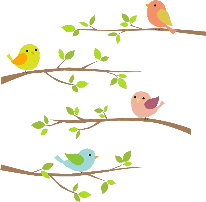 Branch Birds Clipart Free Download Transparent Png Creazilla Clip Art Branch Transparent