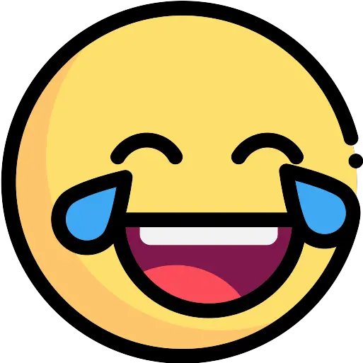 Joy Png Icon Laughing Icon Png Joy Emoji Transparent